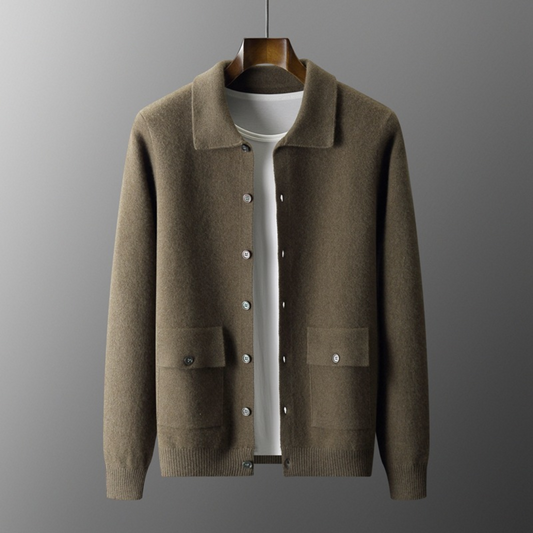 Alistair | Classic Cashmere Cardigan
