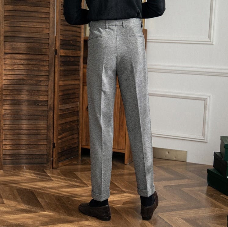 Cameron - Tailored Pleated Trousers