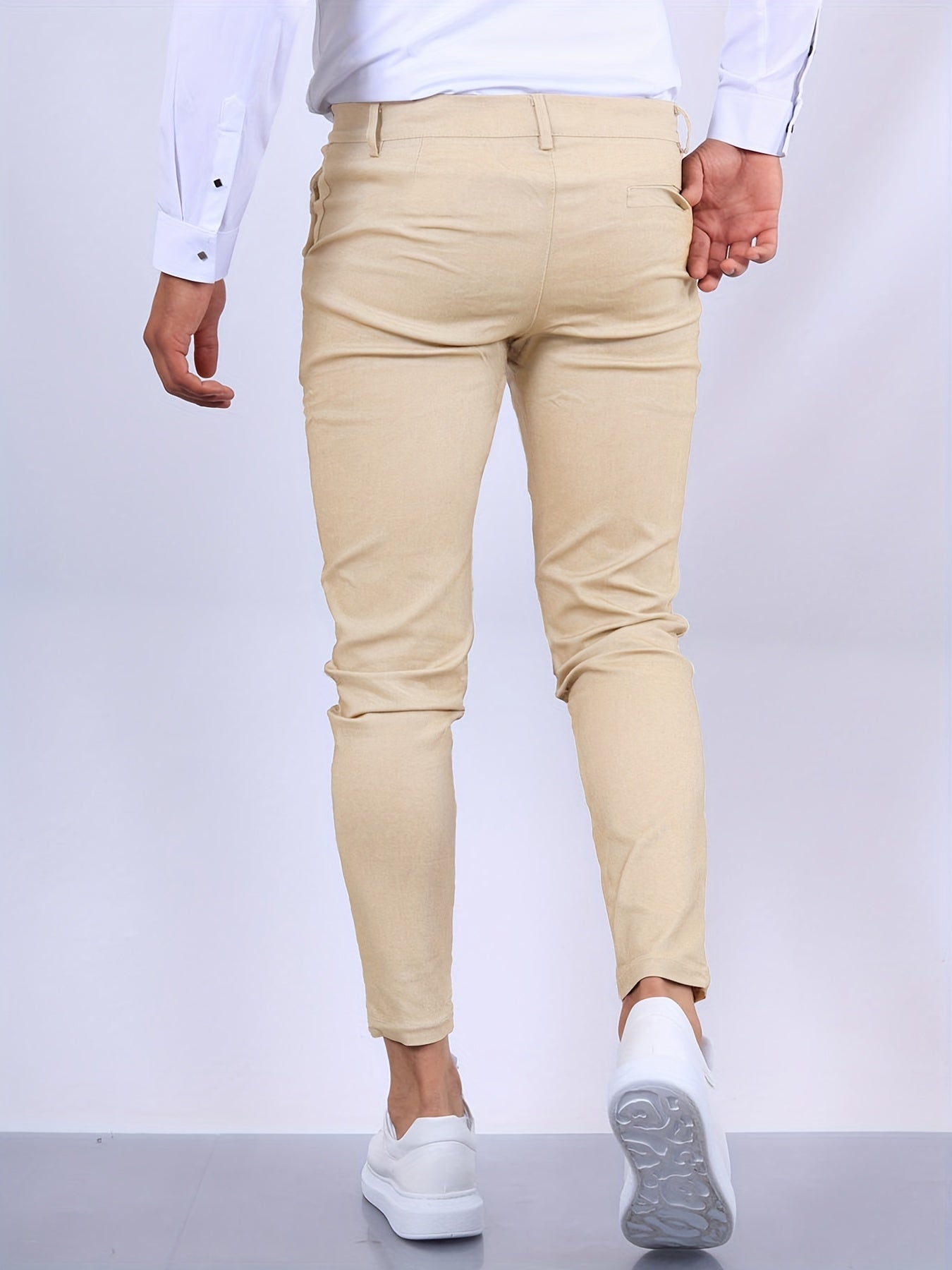 Men’s Eton Skinny-Fit Chino Pants