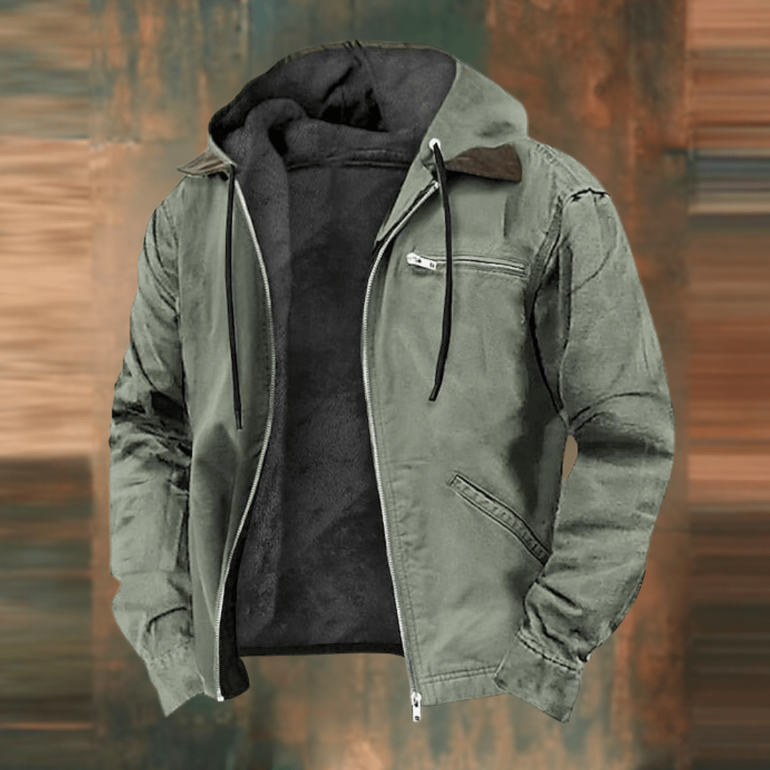 Men's Ridgefield Hooded Bomber Jacket