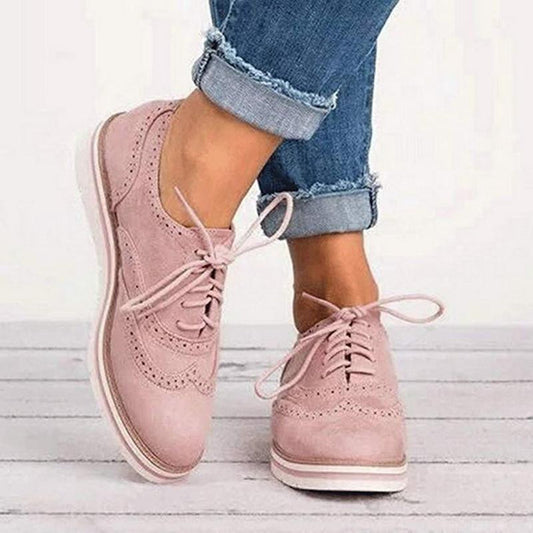 Women's RegalStep Lace-Up Brogue Trainers