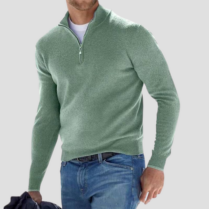 Strathmore | Half Zip-Knit Jumper