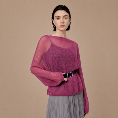 Soft Relaxed Pullover Sweater