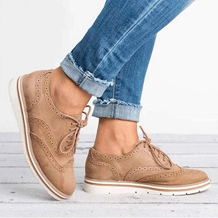 Women's RegalStep Lace-Up Brogue Trainers