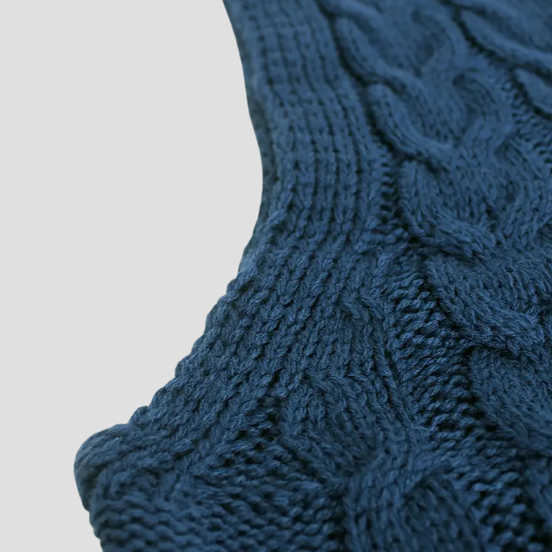 Aveline |  V-Neck Cable Knit Vest