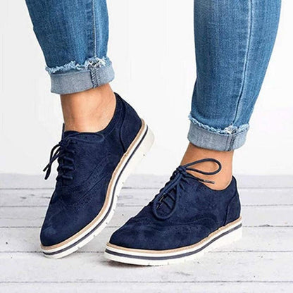 Women's RegalStep Lace-Up Brogue Trainers