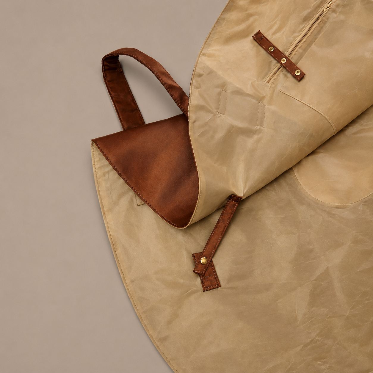 Fold Detail Everyday Tote Bag