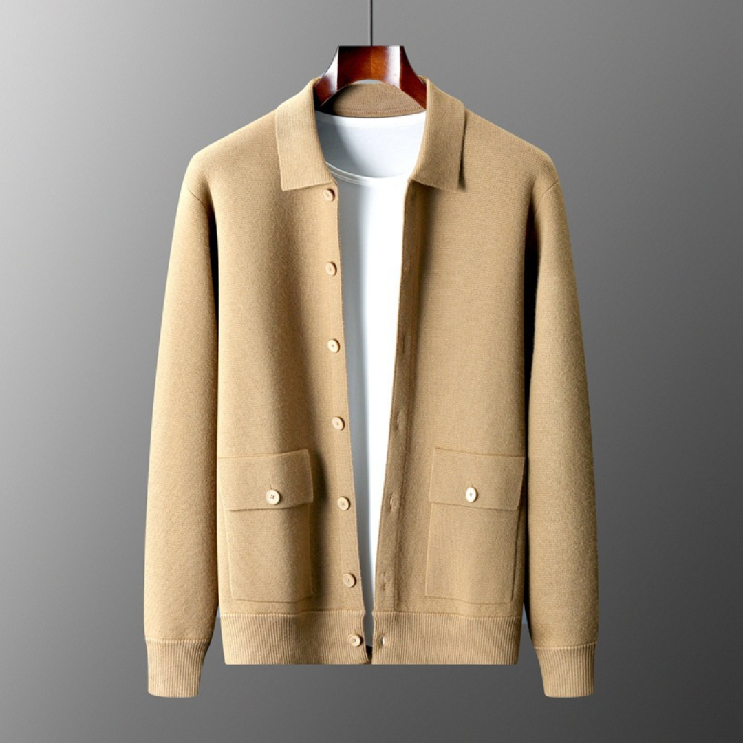 Alistair | Classic Cashmere Cardigan