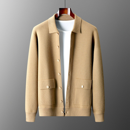 Alistair | Classic Cashmere Cardigan