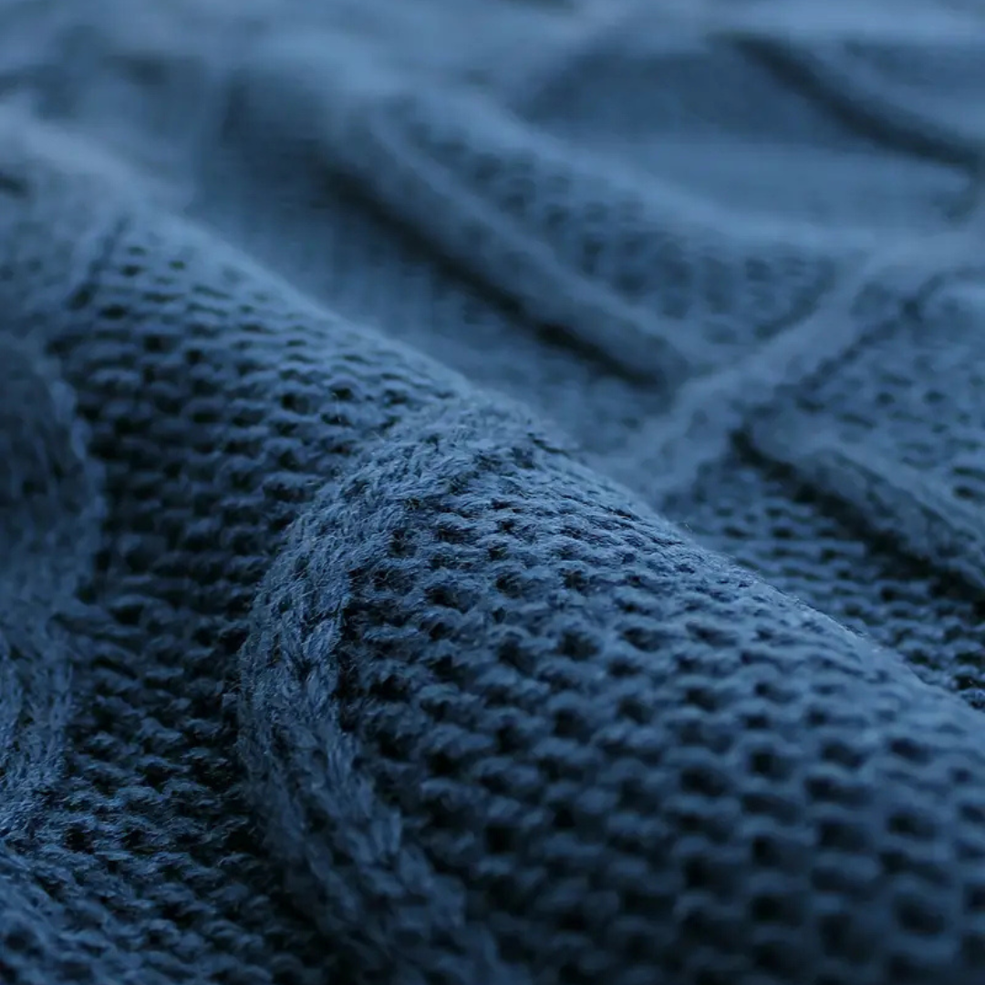 Aveline |  V-Neck Cable Knit Vest