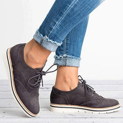 Women's RegalStep Lace-Up Brogue Trainers