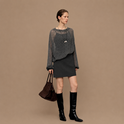 Soft Relaxed Pullover Sweater