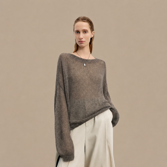 Soft Relaxed Pullover Sweater