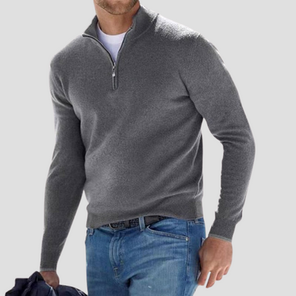 Strathmore | Half Zip-Knit Jumper