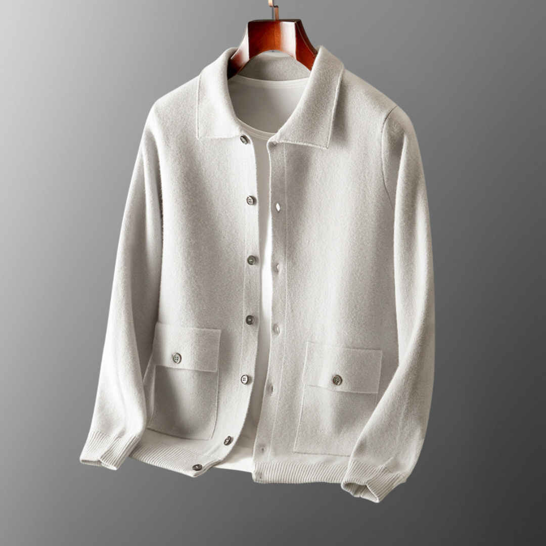 Alistair | Classic Cashmere Cardigan