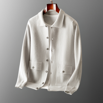 Alistair | Classic Cashmere Cardigan