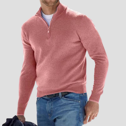 Strathmore | Half Zip-Knit Jumper