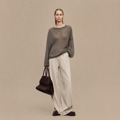 Soft Relaxed Pullover Sweater