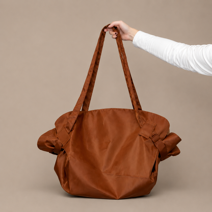 Fold Detail Everyday Tote Bag