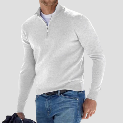 Strathmore | Half Zip-Knit Jumper