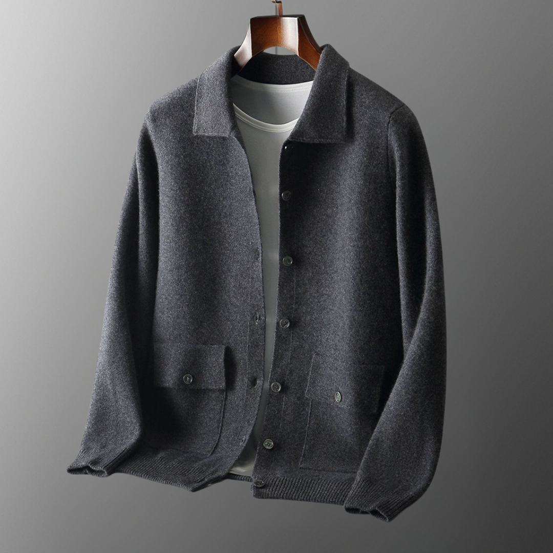 Alistair | Classic Cashmere Cardigan