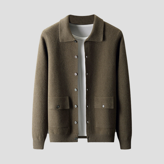 Alistair | Classic Cashmere Cardigan