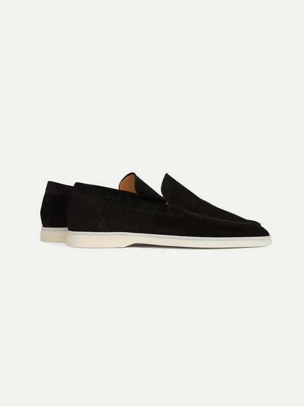 Vaughn - Black Suede Loafers