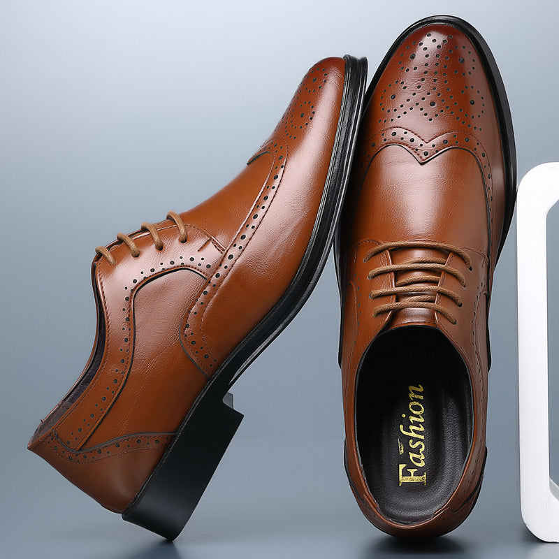 Men's Classic Wellington Brogue Oxford Shoes