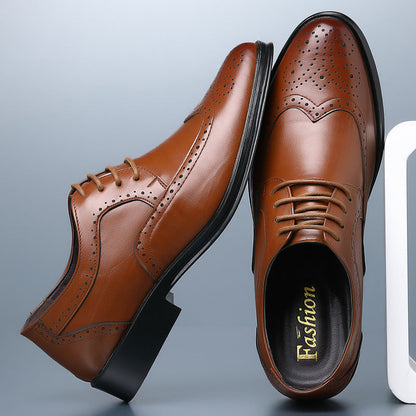 Men's Classic Wellington Brogue Oxford Shoes