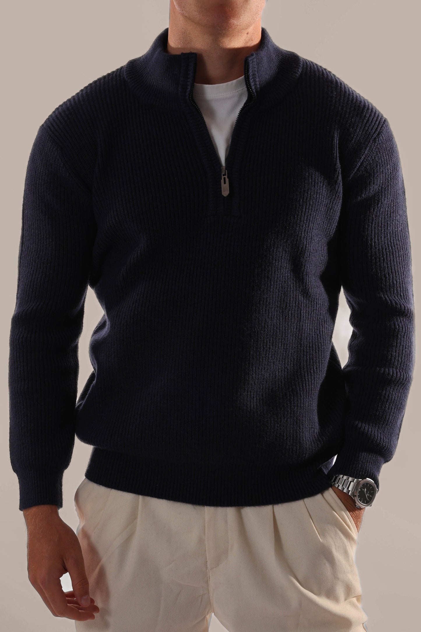 Carleton Old Money Zip-Up Jumper