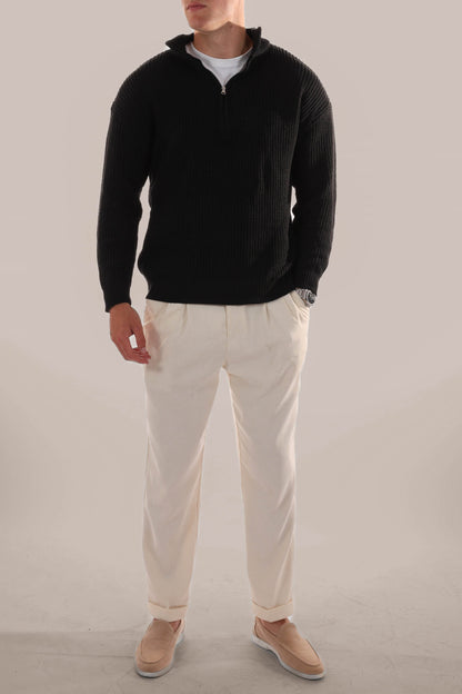 Carleton Old Money Zip-Up Jumper