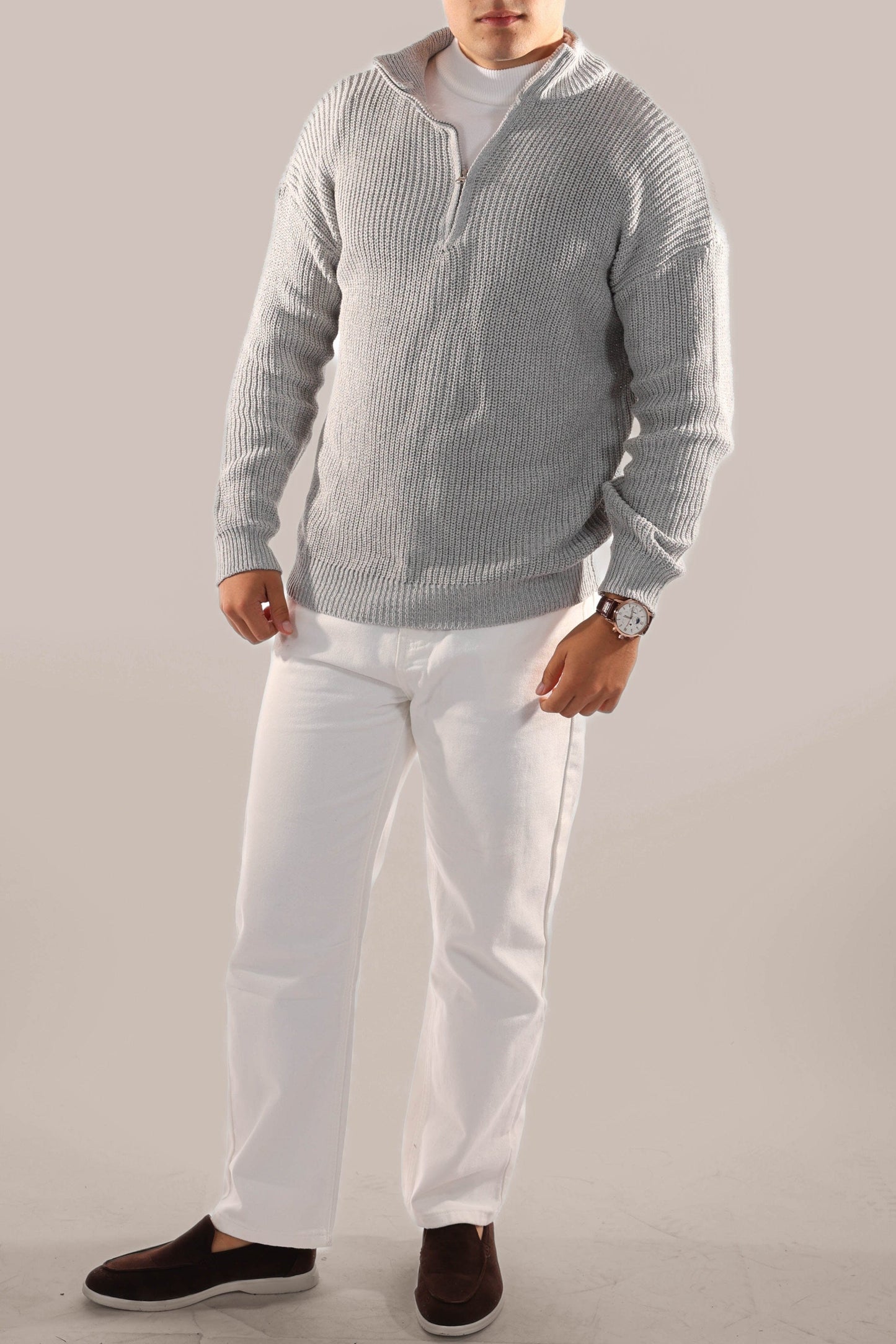 Carleton Old Money Zip-Up Jumper