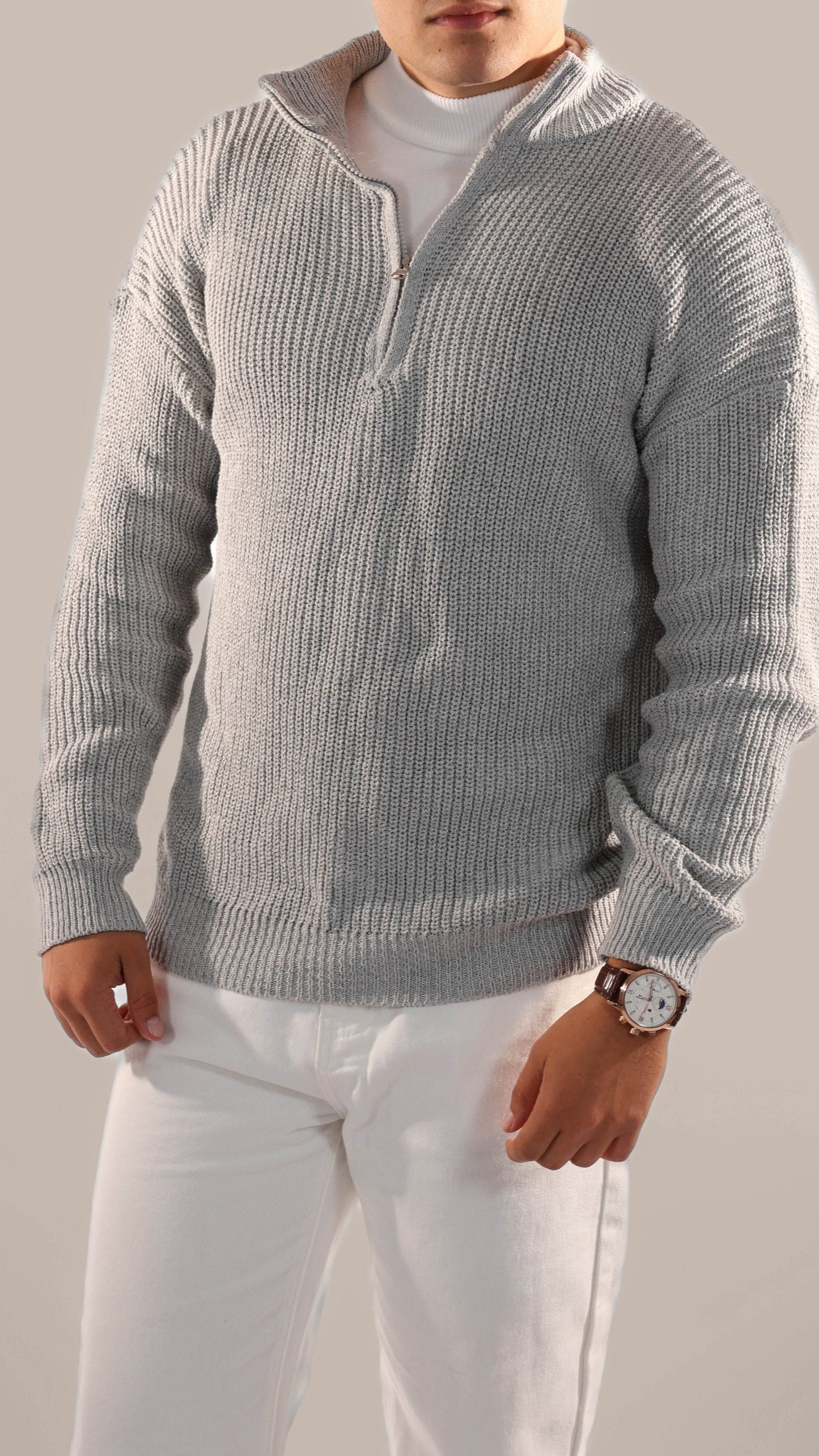 Carleton Old Money Zip-Up Jumper