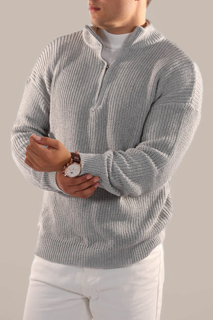 Carleton Old Money Zip-Up Jumper