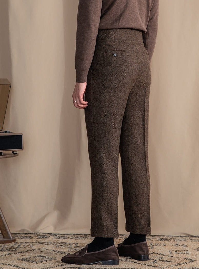 Hudson - Pleated Tailored Trousers