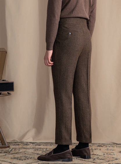 Hudson - Pleated Tailored Trousers