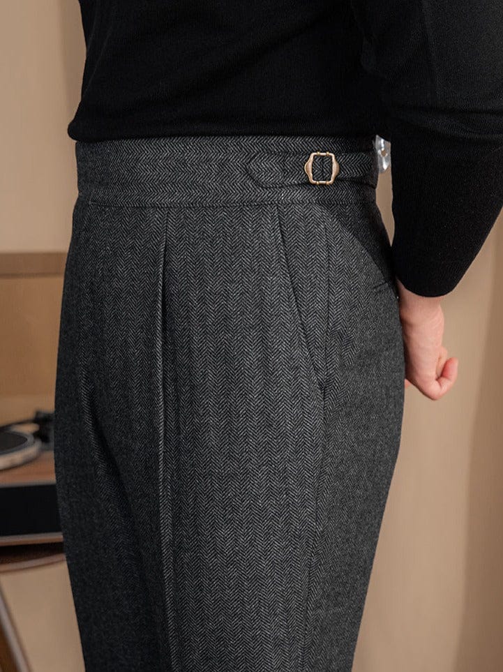 Hudson - Pleated Tailored Trousers