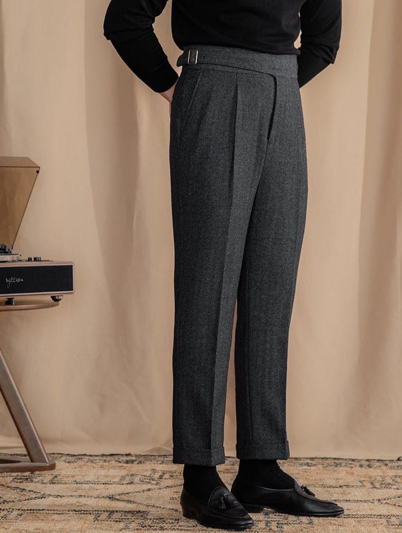 Hudson - Pleated Tailored Trousers