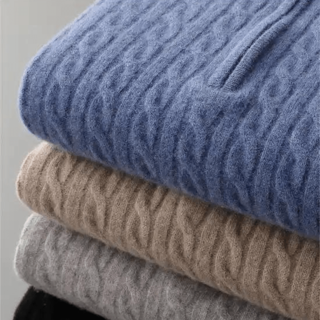 Brunswick Chunky Knit Quarter-Zip Jumper