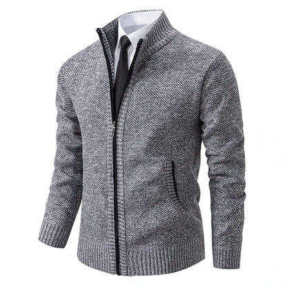 herren-zip-up-strickjacke-mit-hochgeschlossenem-kragen-zeitloses-design-weiche-textur
