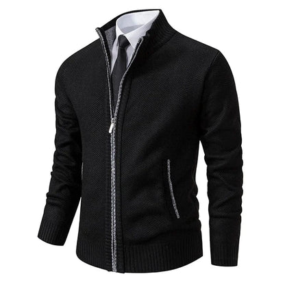 herren-zip-up-strickjacke-mit-hochgeschlossenem-kragen-zeitloses-design-weiche-textur