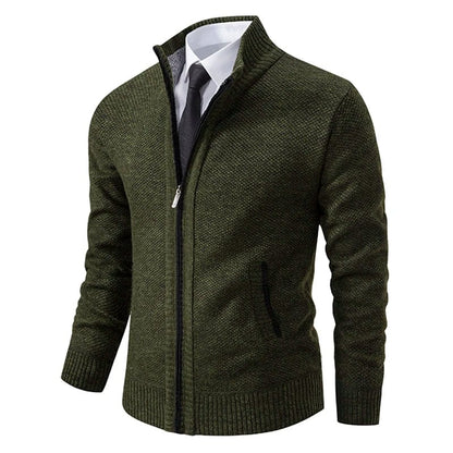 herren-zip-up-strickjacke-mit-hochgeschlossenem-kragen-zeitloses-design-weiche-textur