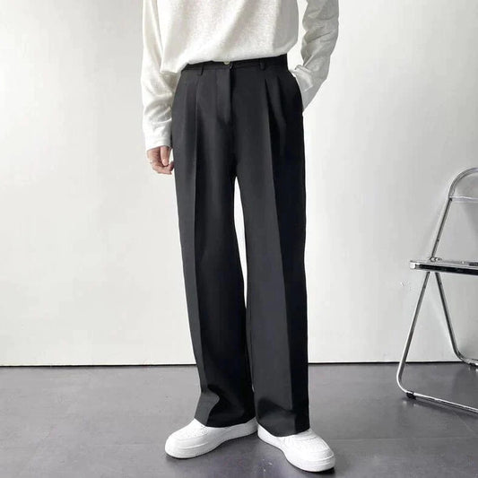 Herren-weite-hoch-taillierte-hose-mit-vintage-look-und-eleganter-faltennaht