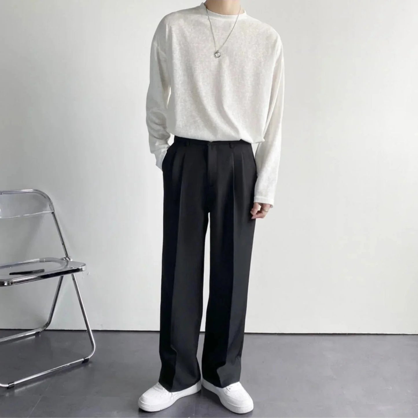 Langley - Wide-Leg Tailored Trousers