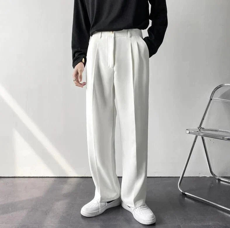Langley - Wide-Leg Tailored Trousers