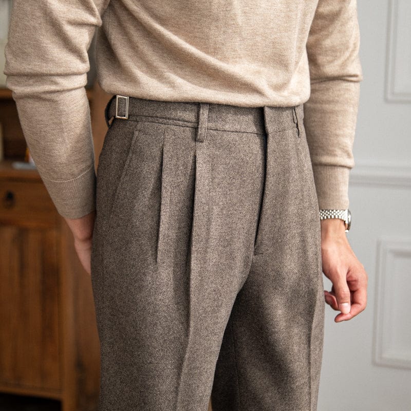Cameron - Tailored Pleated Trousers