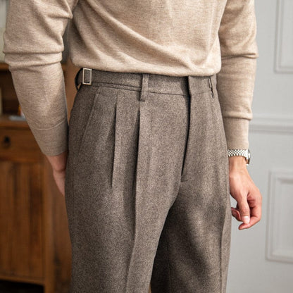 Cameron - Tailored Pleated Trousers
