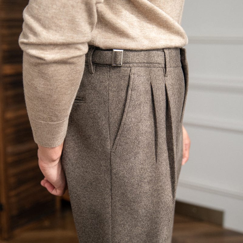 Cameron - Tailored Pleated Trousers