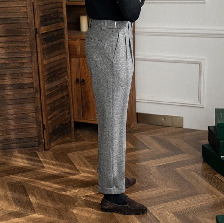 Cameron - Tailored Pleated Trousers