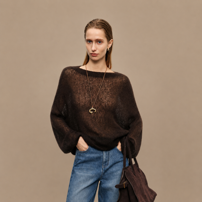 Soft Relaxed Pullover Sweater